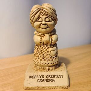 Vintage 1972 Paula World’s Greatest Grandma Figurine Made in USA